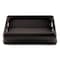 Rubbermaid Commercial Swing Top Lid, Black, Plastic, 11.38 in W/Dia FG267360BLA - alternate 3